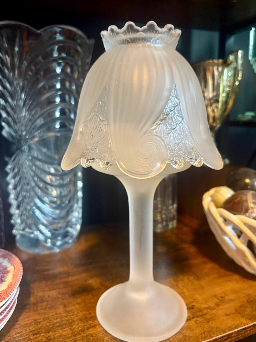 Frosted Glass Fairy Lamp